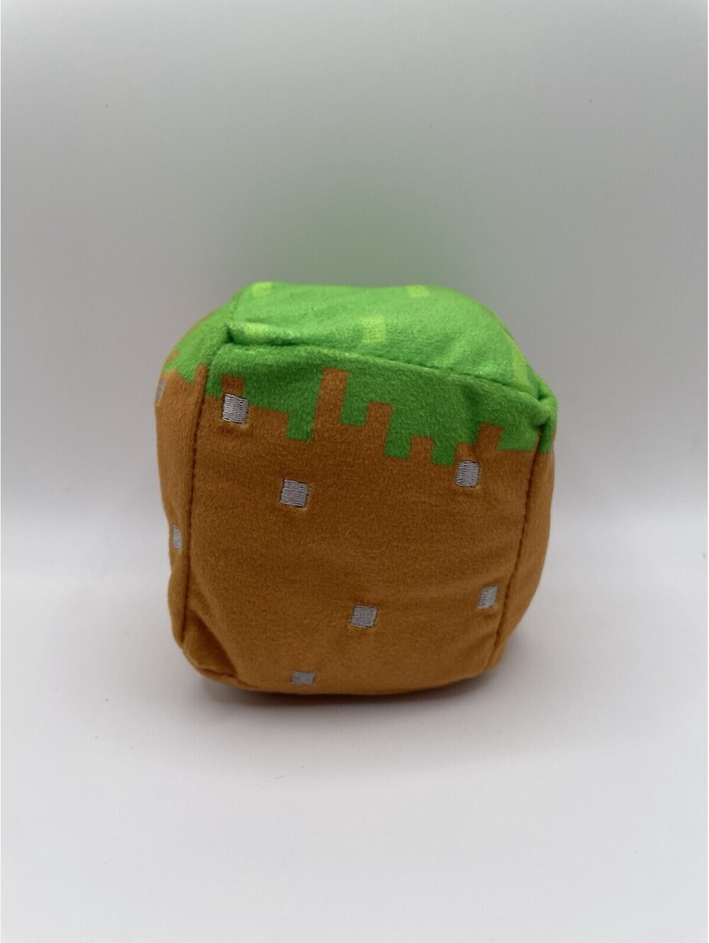 Minecraft Grass Plush Cube Stuffed Toys Mojang Video Game 3”